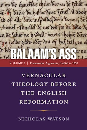 Balaam's Ass: Vernacular Theology Before the English Reformation